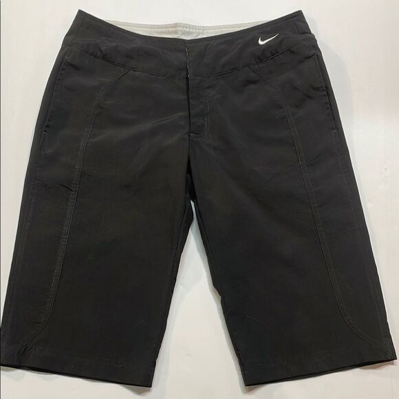 Nike Women’s Black Athletic Bermuda capris for Performance Sz S - Picture 1 of 8